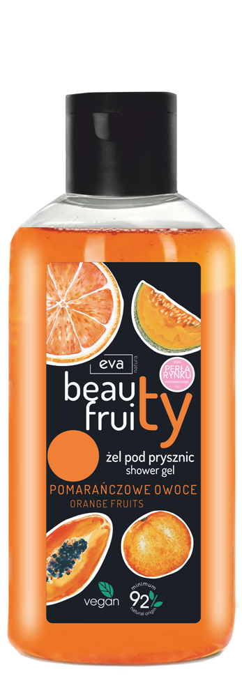 EVA NATURA BEAUTY FRUITY Shower gel Orange fruits